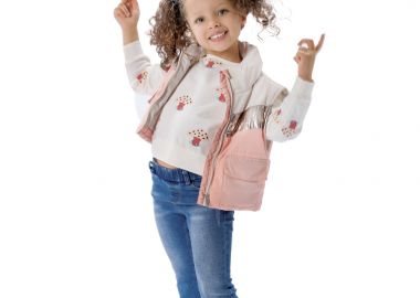 Παιδικό τζην παντελόνι για κορίτσι | ΜΠΛΕ ΤΖΗΝ - Energiers - 